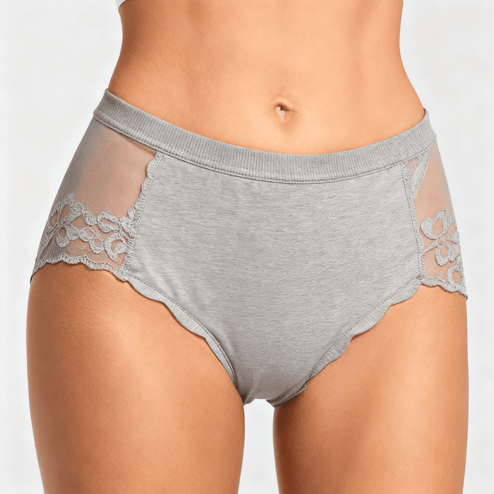 Vivelyn - Sexy Lace Briefs for Women Grey