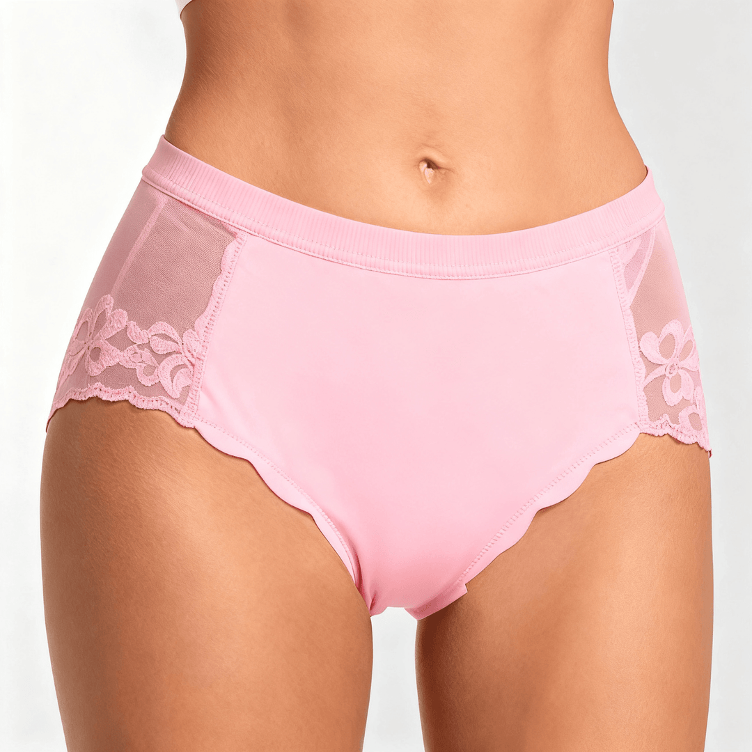 Vivelyn - Sexy Lace Briefs for Women Pink