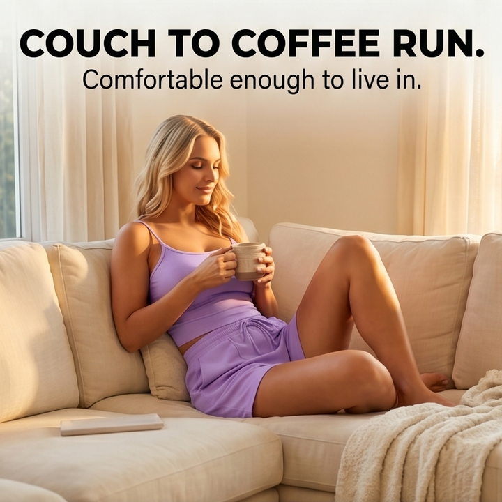 Vivelyn™ – Soft Ribbed Two-Piece Lounge Set