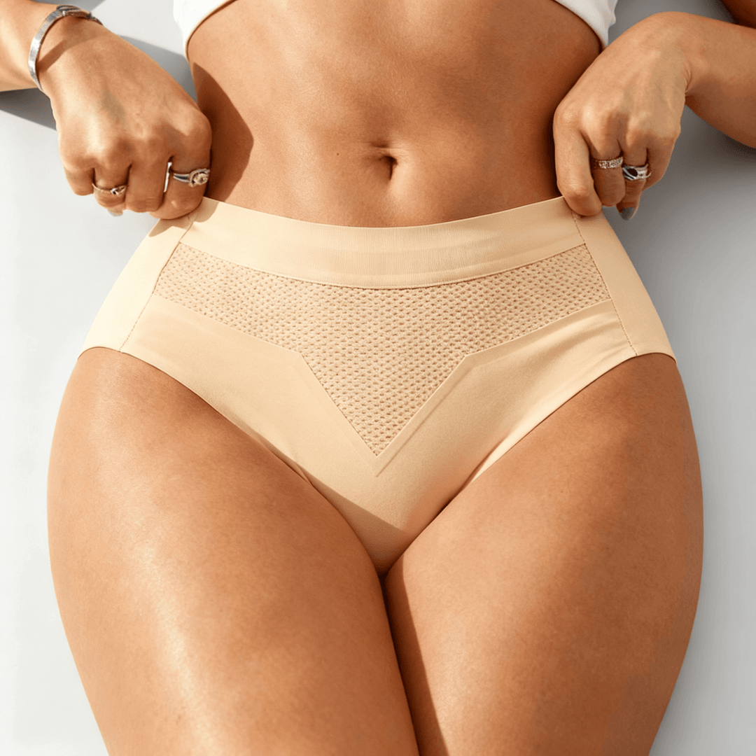 Wearbella - Seamless Comfort Everyday Panties for Women Beige