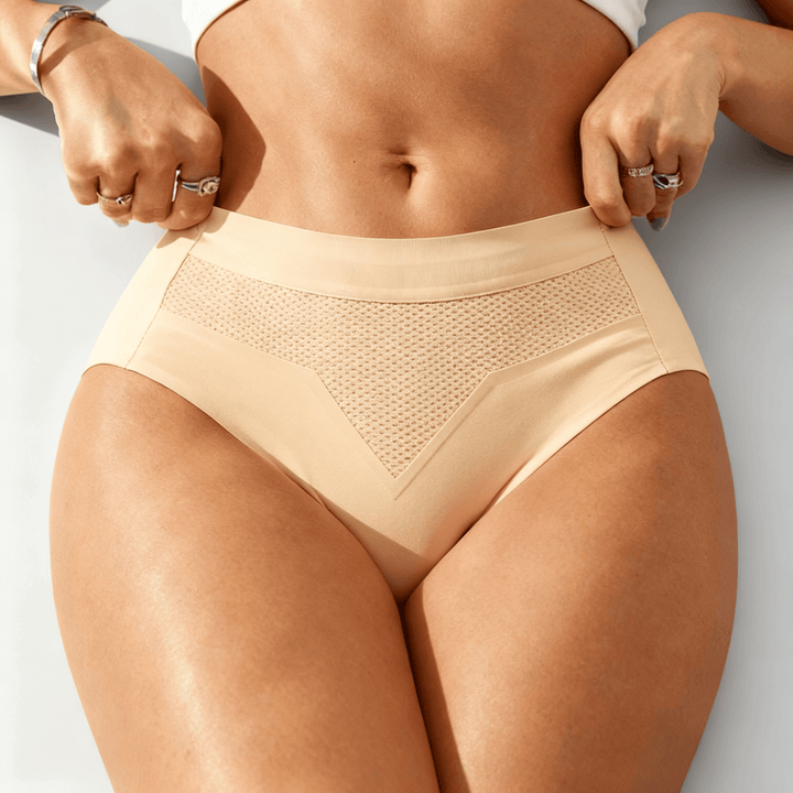 Wearbella - Seamless Comfort Everyday Panties for Women Beige
