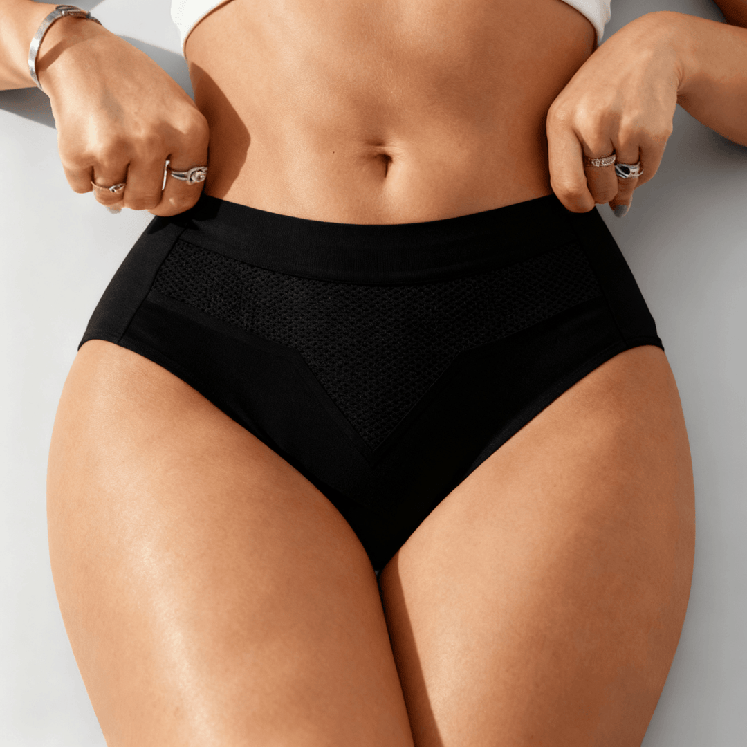 Wearbella - Seamless Comfort Everyday Panties for Women Black