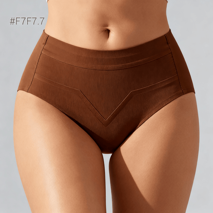 Wearbella - Seamless Comfort Everyday Panties for Women Brown / S