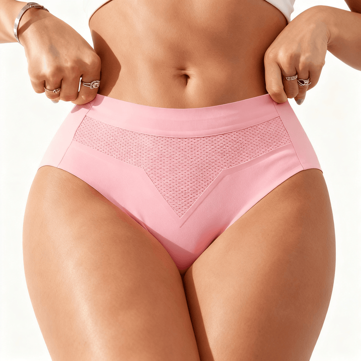Wearbella - Seamless Comfort Everyday Panties for Women Pink