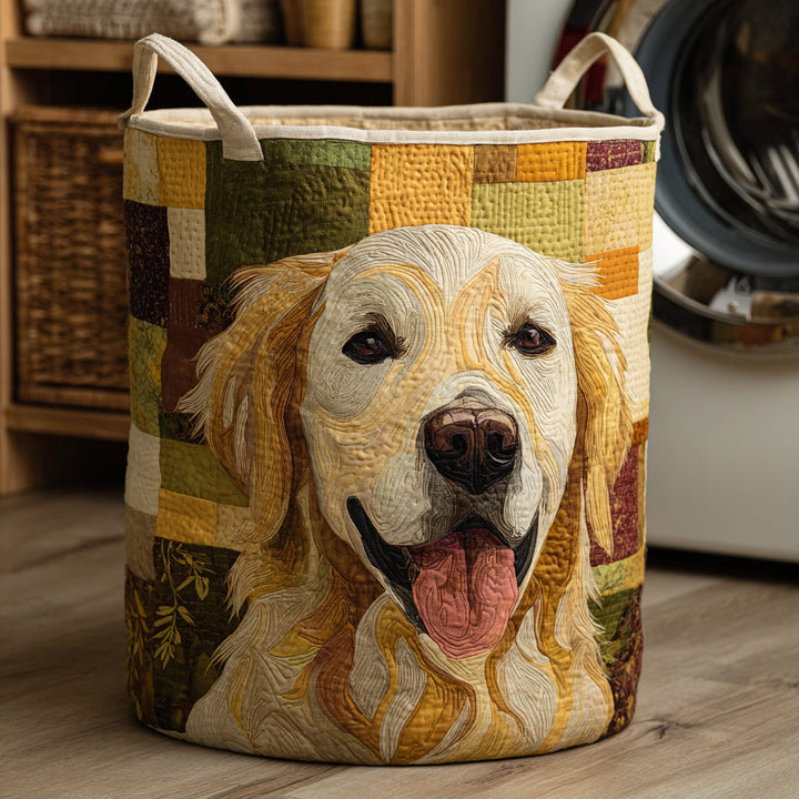 Fillfast – Quilted Animal-Print Foldable Storage Basket